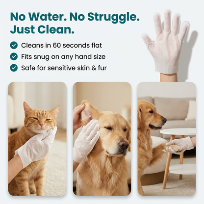 Limnero Hypoallergenic Pet Glove Wipe