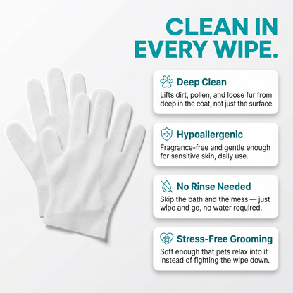 Limnero Hypoallergenic Pet Glove Wipe
